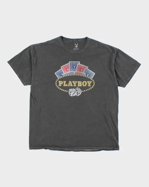 Vintage Y2K Playboy Graphic T-Shirt - XL sold by Rokit