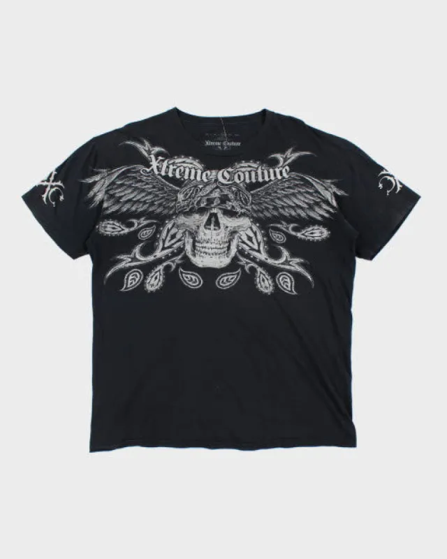 Vintage 90's Xtreme Couture Gothic Style T-Shirt - XL sold by Rokit