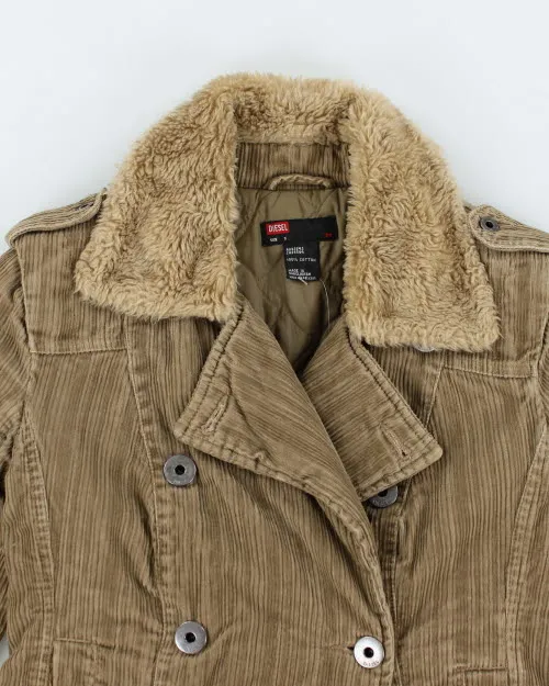 Y2k 00s Diesel Corduroy Lined Jacket - S sold by Rokit product image thumbnail 3