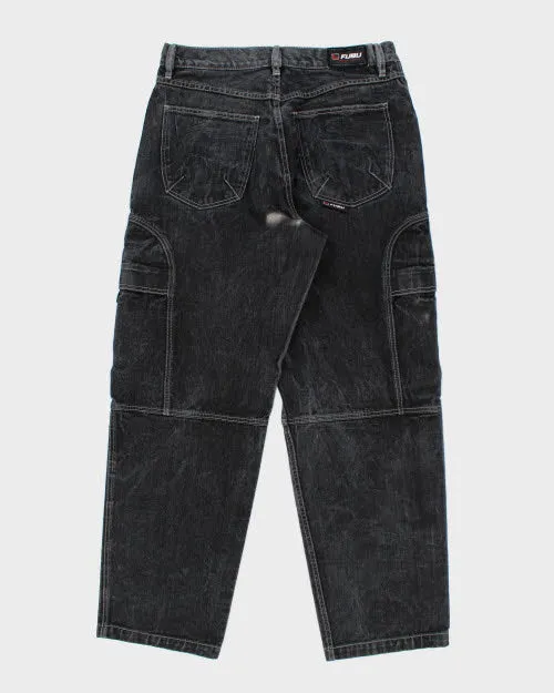 Vintage 90's Fubu Wide Leg Cargo Jeans - W36 L32 sold by Rokit product image thumbnail 2