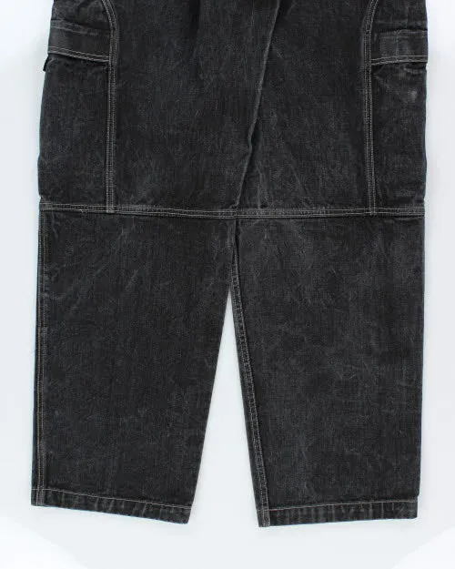 Vintage 90's Fubu Wide Leg Cargo Jeans - W36 L32 sold by Rokit product image thumbnail 5