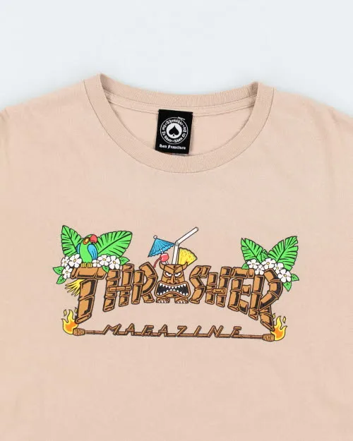 Thrasher Magazine Tiki Logo T-Shirt L sold by Rokit product image thumbnail 3