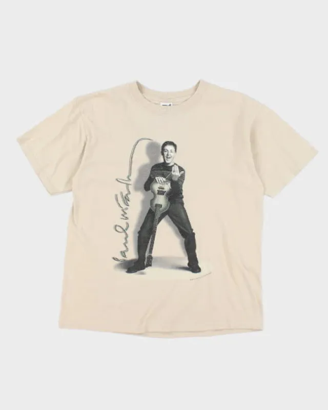 Vintage 2000's Paul McCartney Band T-Shirt - M sold by Rokit