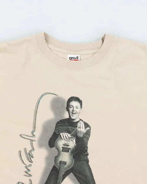 Vintage 2000's Paul McCartney Band T-Shirt - M sold by Rokit product image thumbnail 3
