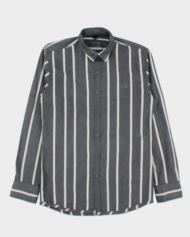 United Colours Of Benetton Stripe Shirt - L sold by Rokit