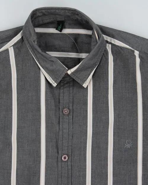 United Colours Of Benetton Stripe Shirt - L sold by Rokit product image thumbnail 3