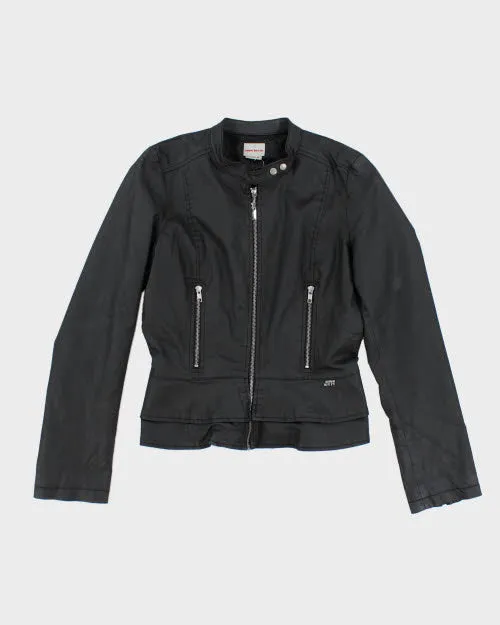 Y2k 00s Miss Sixty Faux Leather Jacket - M sold by Rokit