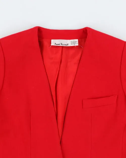 Vintage Anne Klein Wool Blazer - M sold by Rokit product image thumbnail 3