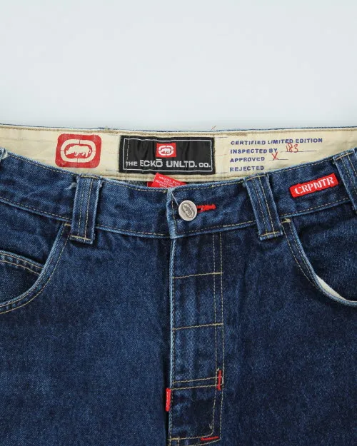 Vintage 90's Ecko Wide Leg Carpenter Jeans - W34 L32 sold by Rokit product image thumbnail 3