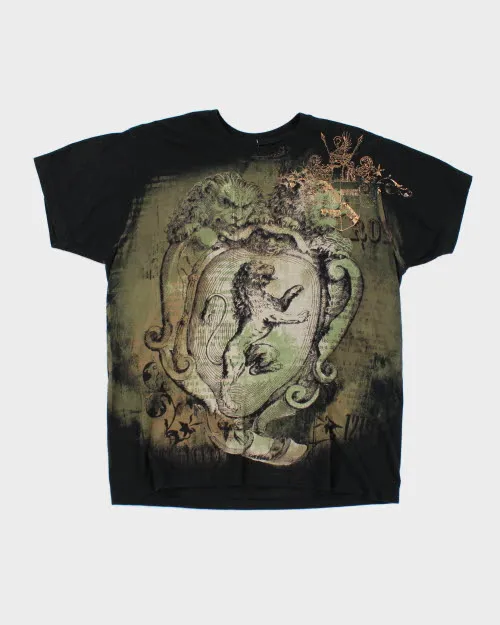 Vintage Y2K Gothic Style Graphic T-Shirt - M sold by Rokit