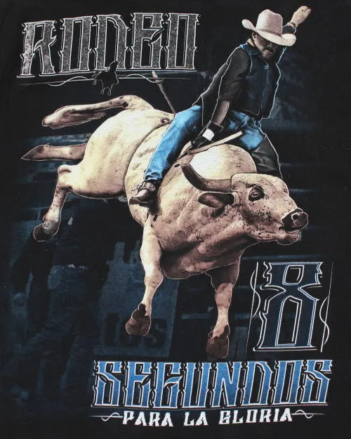Vintage 90's Rodeo Bull Riding T-Shirt - L sold by Rokit product image thumbnail 4
