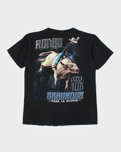 Vintage 90's Rodeo Bull Riding T-Shirt - L sold by Rokit product image thumbnail 2