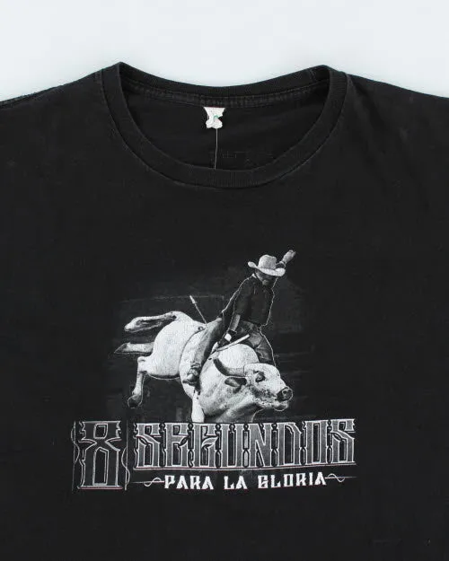 Vintage 90's Rodeo Bull Riding T-Shirt - L sold by Rokit product image thumbnail 3