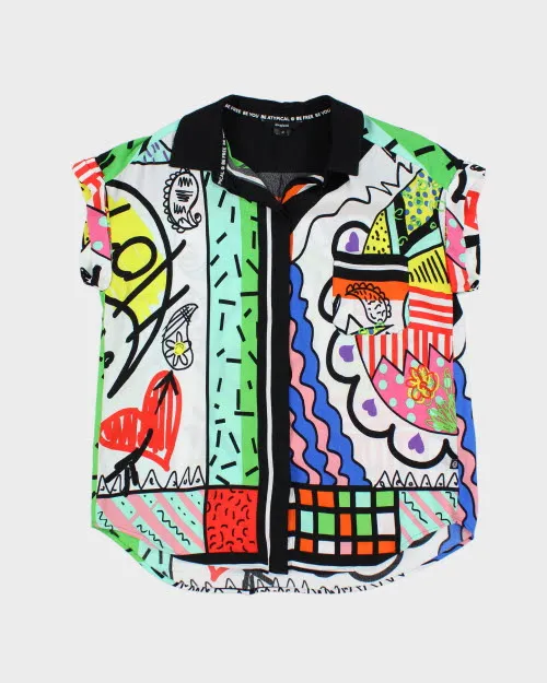 Desigual Pattern Shirt - M sold by Rokit