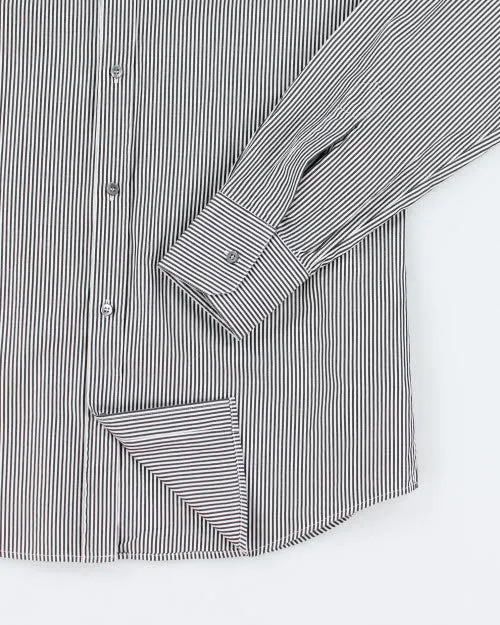 Vintage Dolce & Gabbana Gold Striped Long-sleeved Shirt - M sold by Rokit product image thumbnail 4