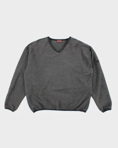Vintage Chevignon V-Neck Sweatshirt - XL sold by Rokit