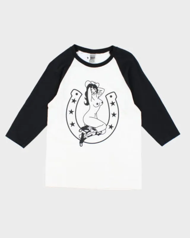 Rokit Originals Repurposed Vintage Edition Cowgirl Tee - S sold by Rokit