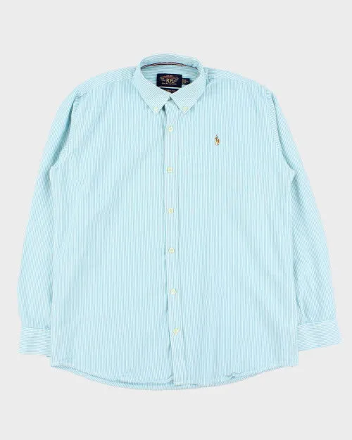 Ralph Lauren Double RL Stripe Shirt - XL sold by Rokit