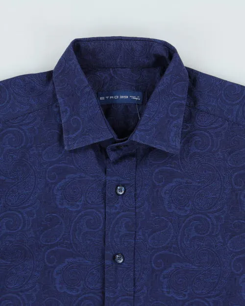 Y2k 00s Etro 39 Paisley Pattern Shirt - M sold by Rokit product image thumbnail 3