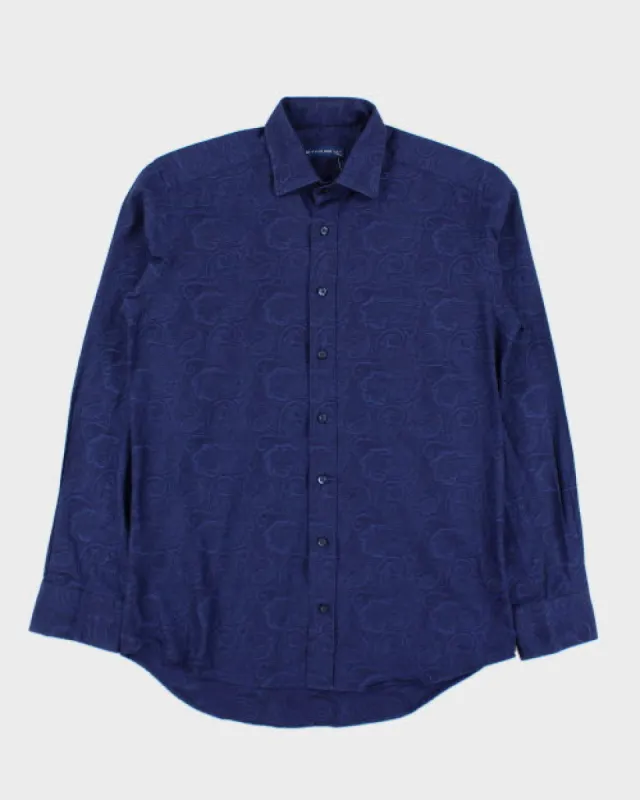Y2k 00s Etro 39 Paisley Pattern Shirt - M sold by Rokit