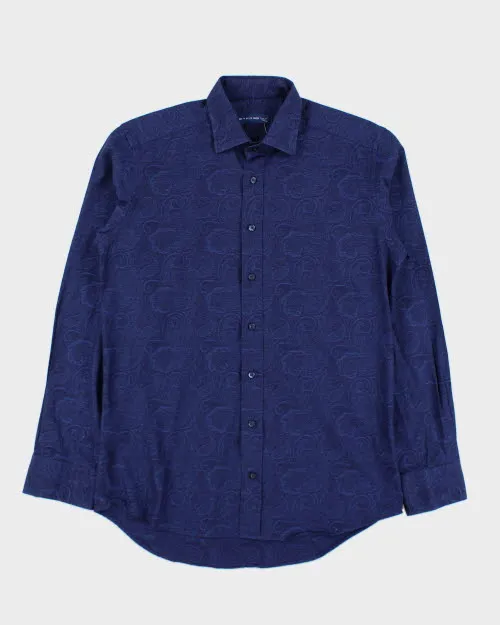 Y2k 00s Etro 39 Paisley Pattern Shirt - M sold by Rokit