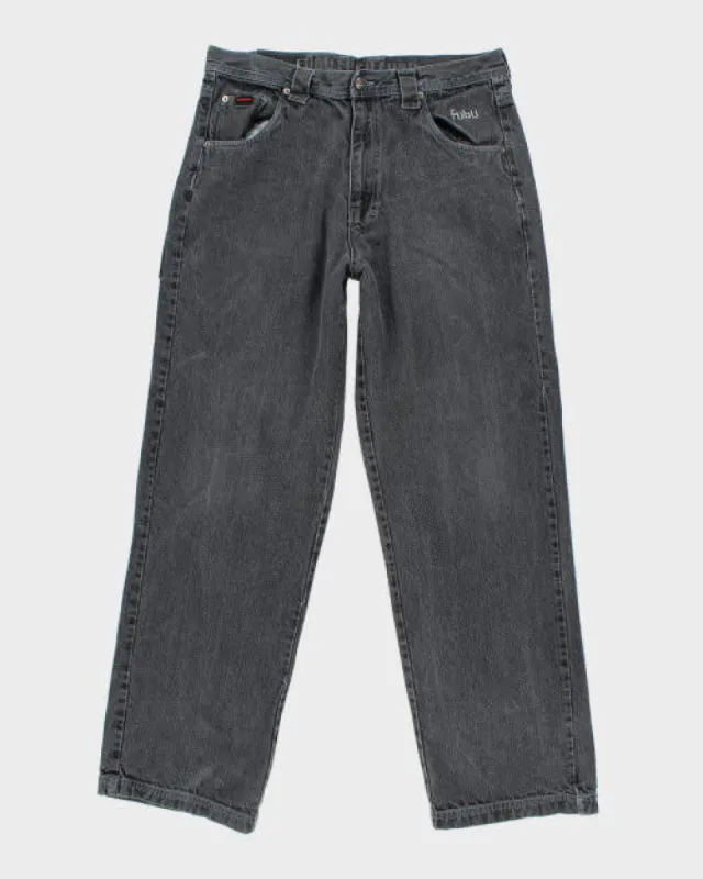 Vintage 90's Baggy Fubu Embroidered Jeans - W34 L30 made by FUBU