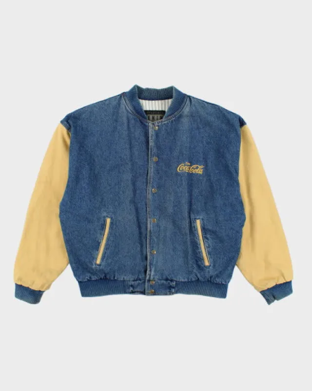 Vintage International Denim Bomber Jacket - XL sold by Rokit