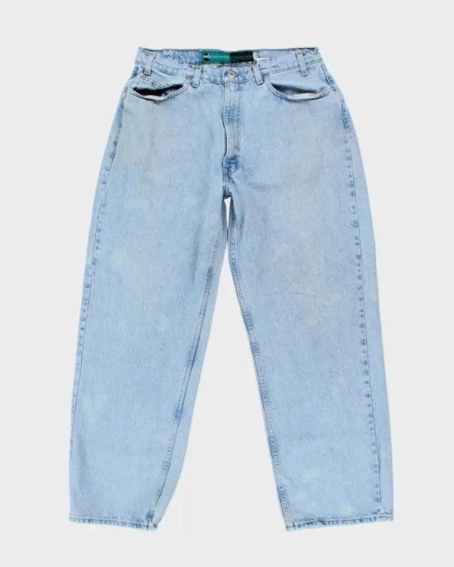 Vintage 90's Levi's Silver Tab Maximum Baggy Jeans - W36 L30 sold by Rokit