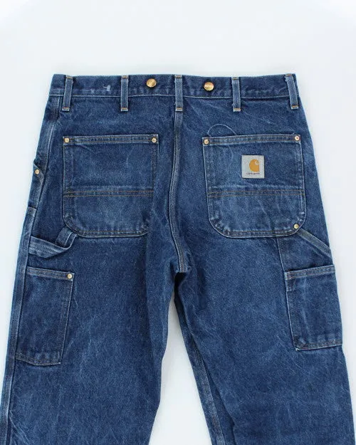 Carhartt Double Knee Workwear Jeans - W34 L30 sold by Rokit product image thumbnail 4