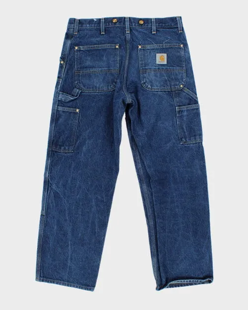 Carhartt Double Knee Workwear Jeans - W34 L30 sold by Rokit product image thumbnail 2