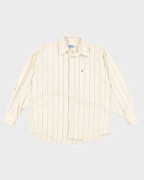 Vintage Kenzo Stripy Long-sleeved Shirt - M sold by Rokit