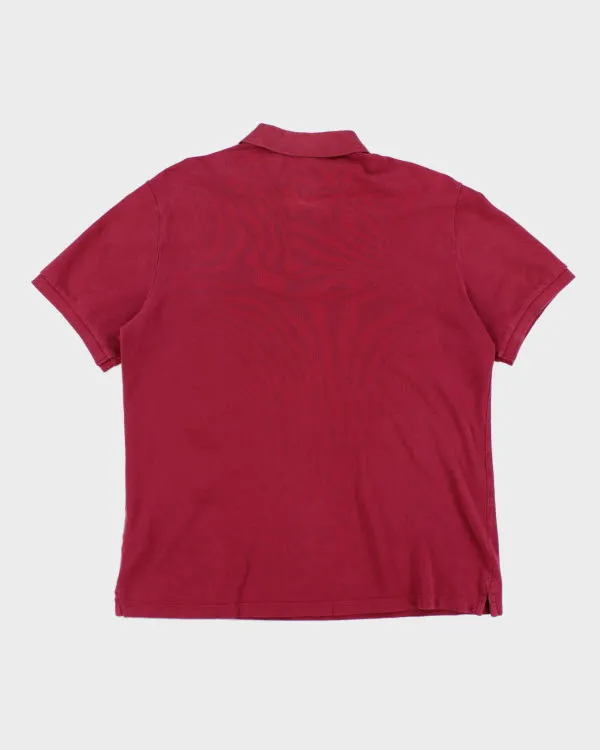 Burberry Red Polo Shirt - XL sold by Rokit product image thumbnail 2