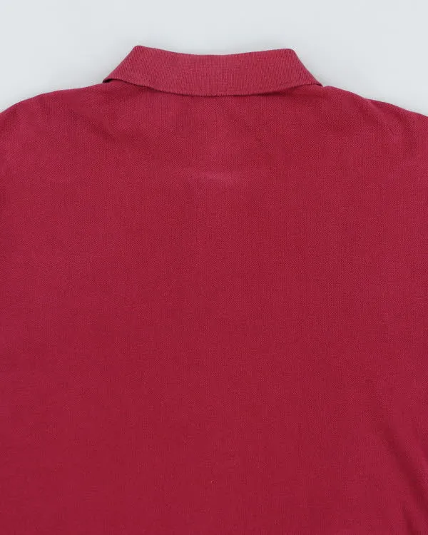 Burberry Red Polo Shirt - XL sold by Rokit product image thumbnail 4