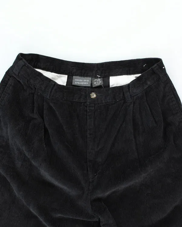 Vintage Wide Leg Corduroy Trousers - W32 L30 sold by Rokit product image thumbnail 3