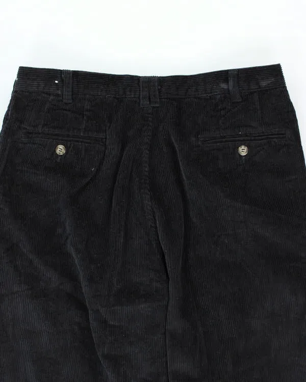 Vintage Wide Leg Corduroy Trousers - W32 L30 sold by Rokit product image thumbnail 4