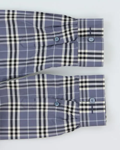 Burberry Blue Check Shirt - L sold by Rokit product image thumbnail 4