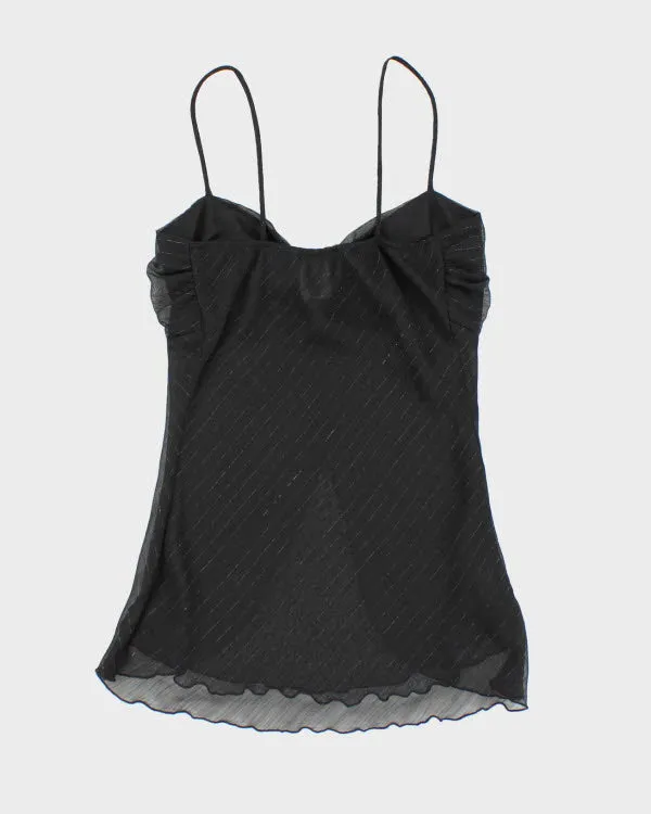 Y2k 00s Sparkly Stripe Cami - M sold by Rokit product image thumbnail 2
