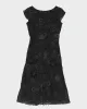 Y2k 00s Smartset Black Floral Dress - S sold by Rokit