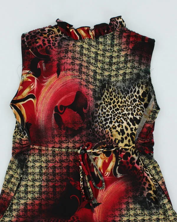 Y2k 00s Hamilton Gold Ruffle Pattern Top - L sold by Rokit product image thumbnail 4