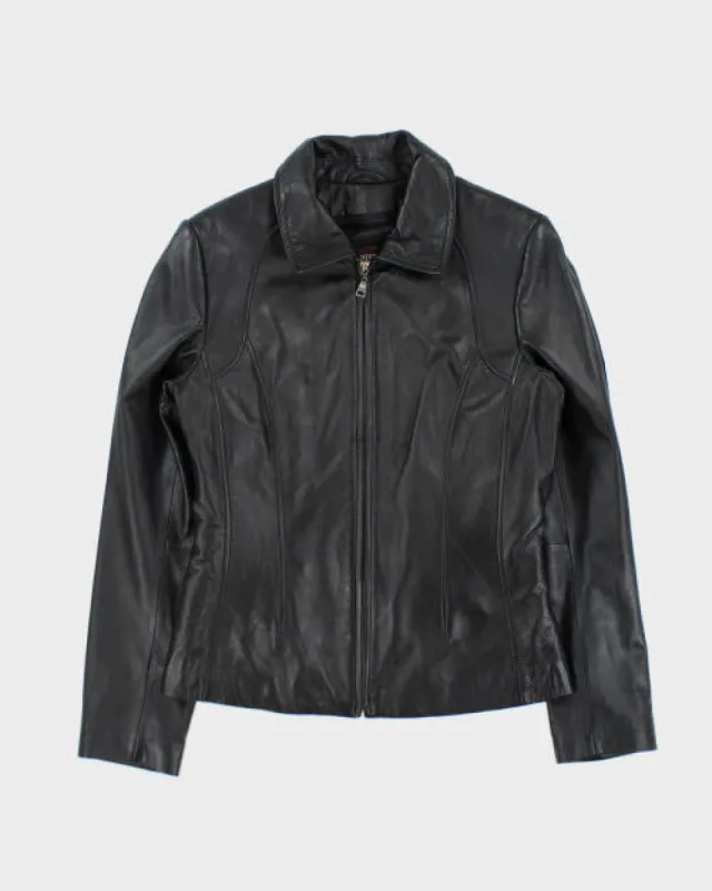 Danier Lined Leather Jacket - S sold by Rokit