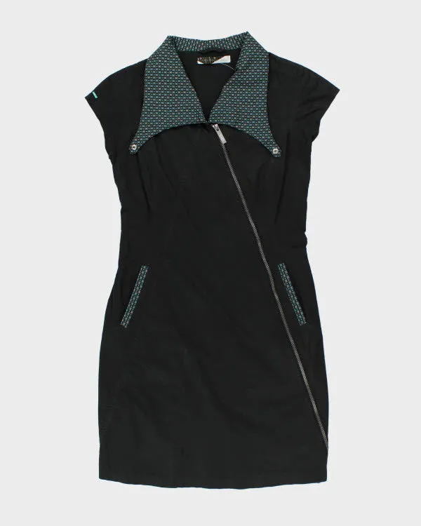 Vintage Y2k 00s SkunkFunk Zip Dress - M sold by Rokit