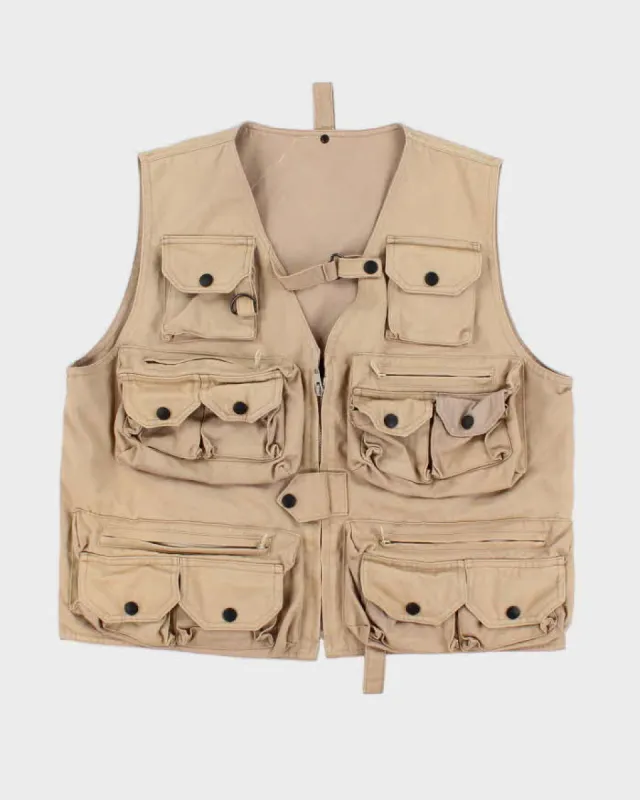 Beige Utility Vest - M sold by Rokit