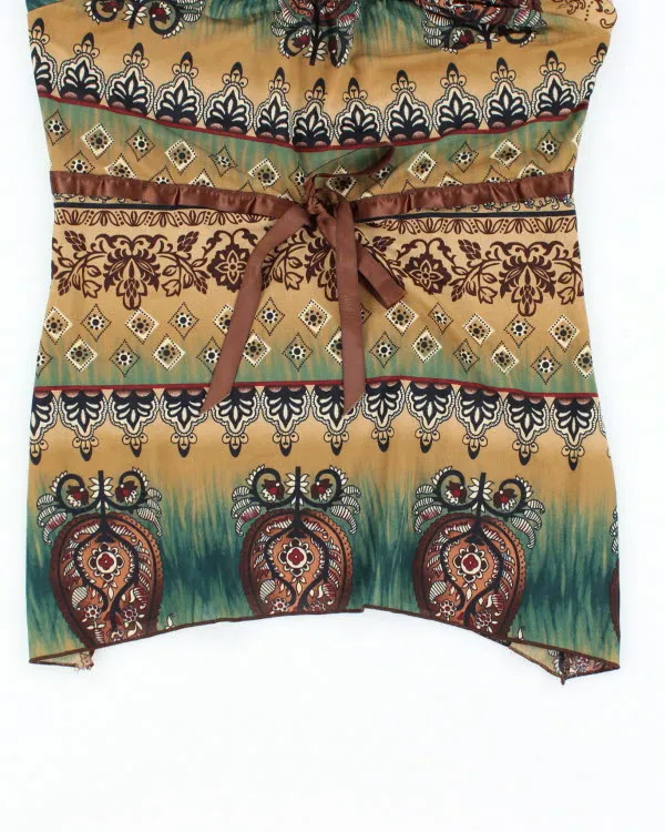 Y2k 00s Agenda Pattern Top - S sold by Rokit product image thumbnail 4