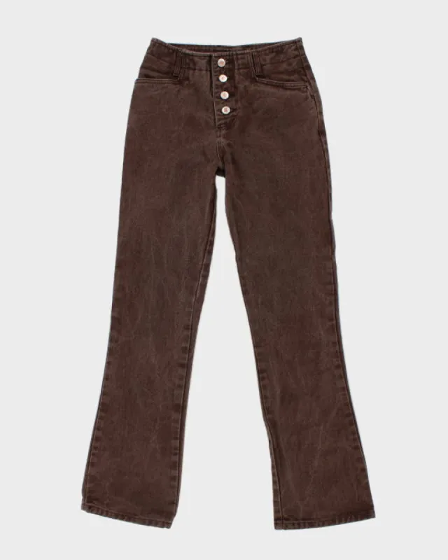 Y2k 00s Stone Jeans - W26 L30 sold by Rokit