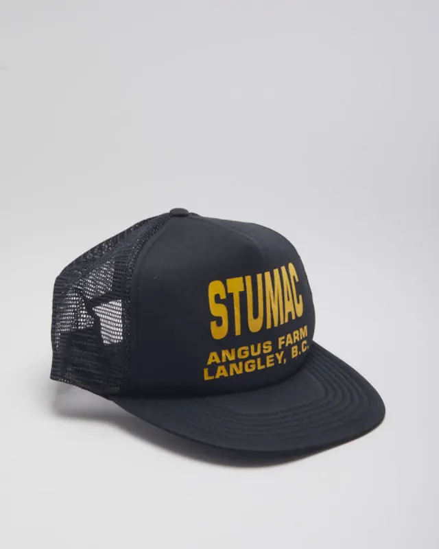 Stumac Black Trucker Cap sold by Rokit