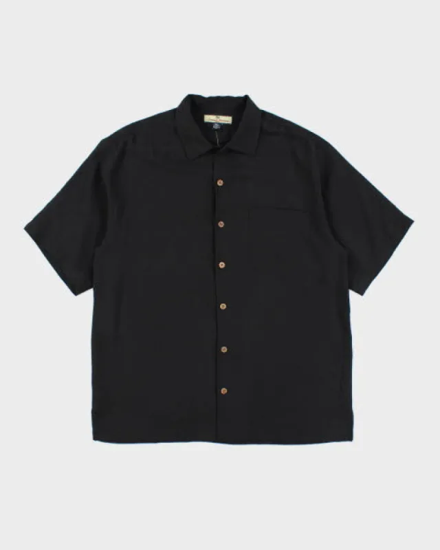 Vintage 90's Tommy Bahama Short Sleeve Silk Shirt - M sold by Rokit