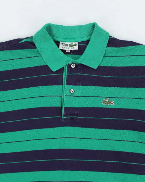 Vintage Lacoste Patterned Polo Shirt - M sold by Rokit product image thumbnail 3