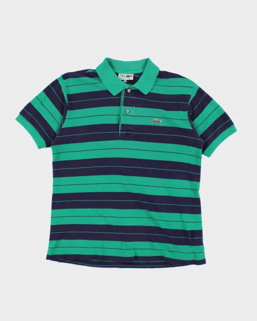 Vintage Lacoste Patterned Polo Shirt - M sold by Rokit