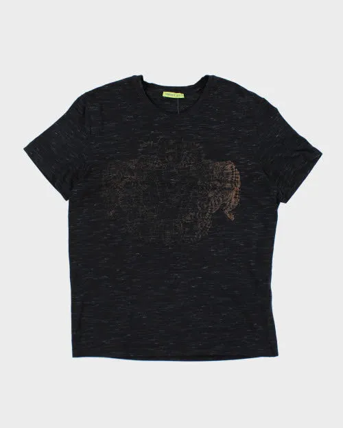 Versace Jeans Crest Graphic T-Shirt - M sold by Rokit