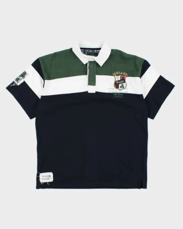 Vintage Ireland Guinness Rugby Polo Shirt - M sold by Rokit